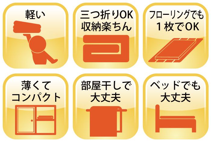 プロの洗いでは、敷布団はプラスマイナス洗剤という特殊な洗剤を使って洗います